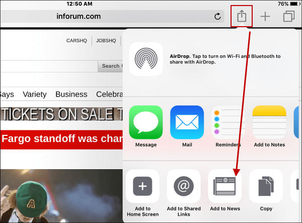 IOS Apple न्यूज़ ऐप: उन साइटों के लिए RSS फ़ीड जोड़ें जिन्हें आप वास्तव में चाहते हैं
