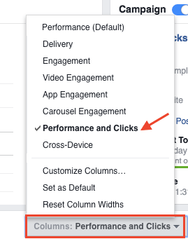 फेसबुक विज्ञापन प्रदर्शन और क्लिक करता है