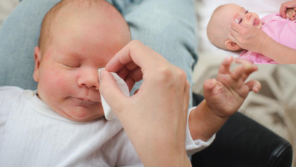 शिशुओं में गड़गड़ाहट कैसे निकालें? शिशुओं में आंखें गड़ना? स्तन के दूध से मालिश करें