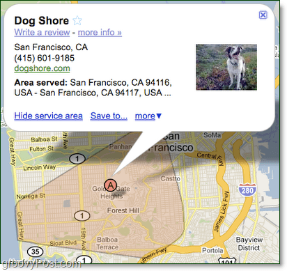 स्थानीय व्यवसाय Google स्थानों के साथ सेवा क्षेत्र के नक्शे प्राप्त करते हैं [groovyNews]