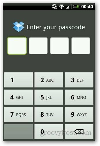 पासवर्ड सुरक्षा ड्रॉपबॉक्स 4