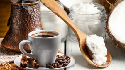 कॉफी का नुस्खा जो वजन कम करने में मदद करता है! नारियल के तेल से कॉफी कैसे बनाएं?