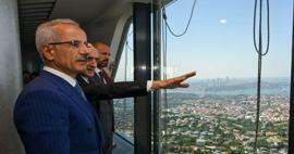 मंत्री उरालोग्लु ने घोषणा की: Çamlıca टॉवर एक रिकॉर्ड दौरे पर पहुंच गया