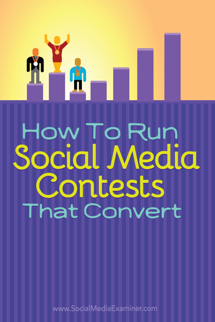 सामाजिक मीडिया प्रतियोगिताएं कैसे बनाएँ: सामाजिक मीडिया परीक्षक