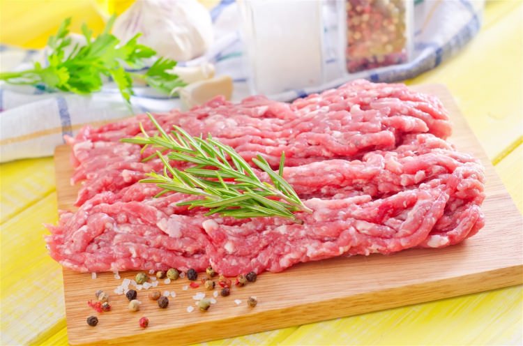 स्वास्थ्यप्रद कीमा बनाया हुआ मांस भंडारण विधि