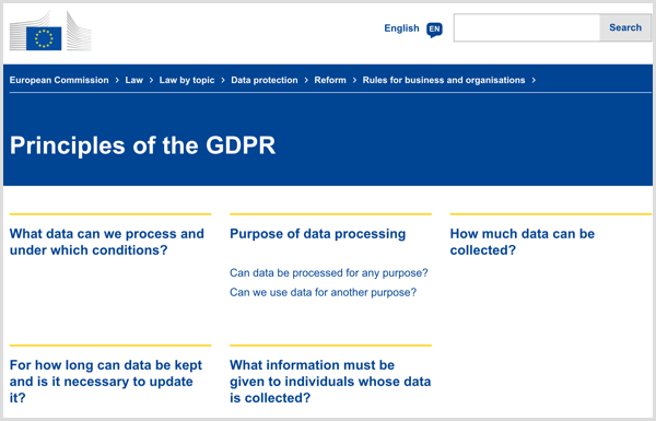 कैसे GDPR प्रभाव विपणक: आप क्या जानना चाहते हैं: सामाजिक मीडिया परीक्षक