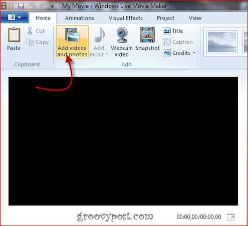विंडोज लाइव मूवी मेकर में मूवी फ़ाइल को कैसे घुमाएं