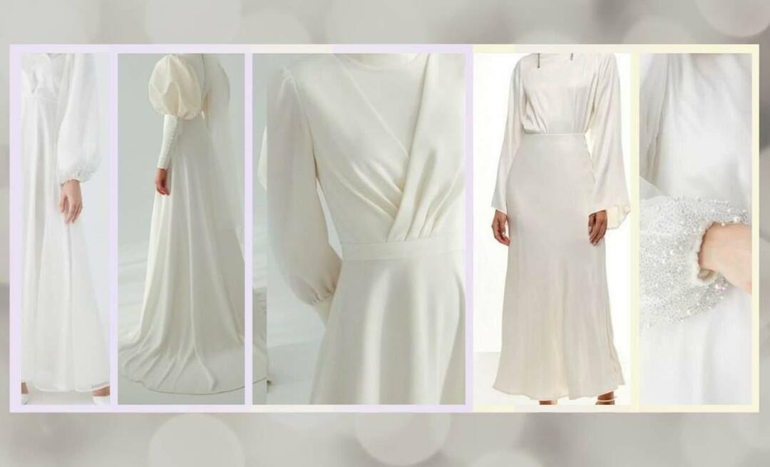 2023 हिजाब साधारण शादी की पोशाक के मॉडल क्या हैं? आधुनिक और सुरुचिपूर्ण हिजाब शादी की पोशाक मॉडल