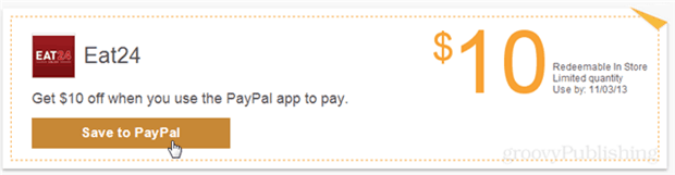 PayPal App का उपयोग करके किसी भी Eat24 रेस्त्रां में $ 10 निःशुल्क पाएं