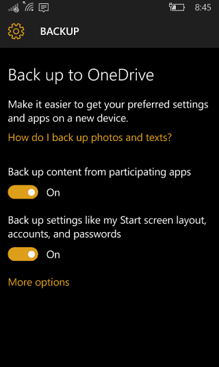 OneDrive पर वापस जाएं