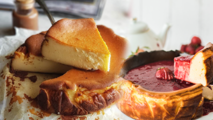 हाल के दिनों के प्रसिद्ध सैन सेबेस्टियन चीज़केक कैसे बनाएं?