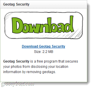 विंडोज़ के लिए जियोटैग सुरक्षा एप्लिकेशन डाउनलोड करें