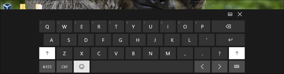 इमोजी विंडोज़ 10 कीबोर्ड को सक्षम करें