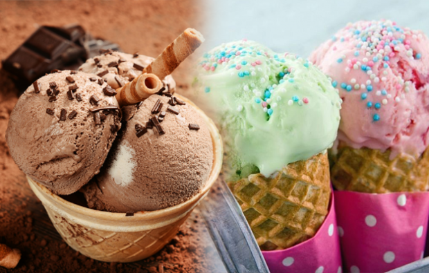 आइसक्रीम के प्रकार