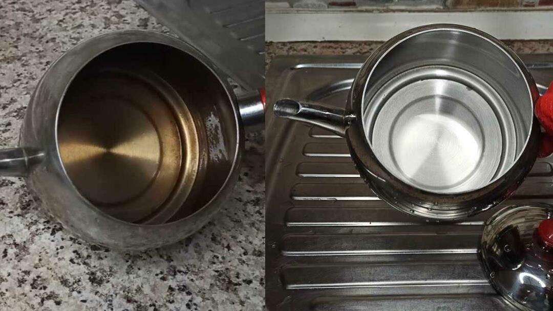 पीले हुए चायदानी को कैसे साफ़ करें? स्टील के चायदानी को कैसे साफ़ करें? चायदानी को कैसे पॉलिश करें
