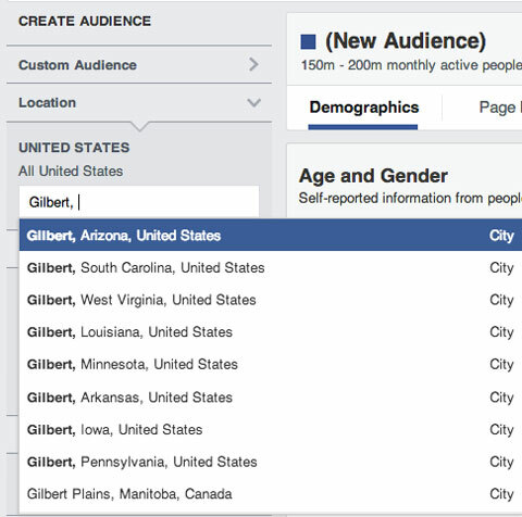 एक facebook दर्शकों का निर्माण