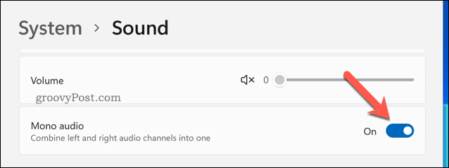 विंडोज 11 पर मोनो ऑडियो सक्षम करें