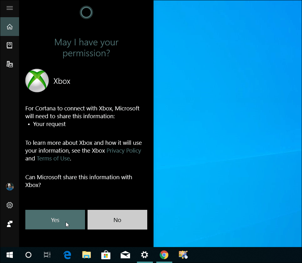 Xbox One Cortana PC कनेक्ट करें