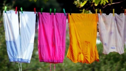 कपड़े धोने के रंग कैसे संरक्षित हैं? 