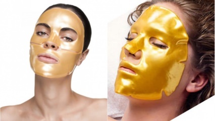 सोने का मुखौटा क्या करता है? त्वचा को सुनहरे मास्क के क्या फायदे हैं? कैसे एक सोने का मुखौटा बनाने के लिए?