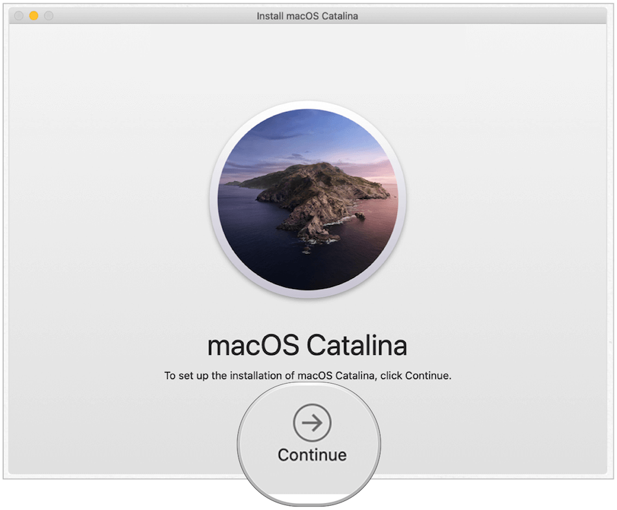 macOS को फिर से इंस्टॉल किया गया