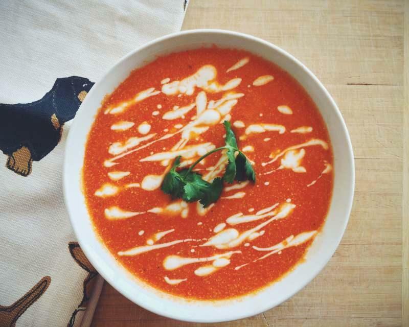 लाल मिर्च सूप रेसिपी