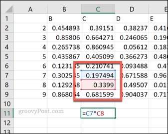 Excel में एकल कक्ष संदर्भ