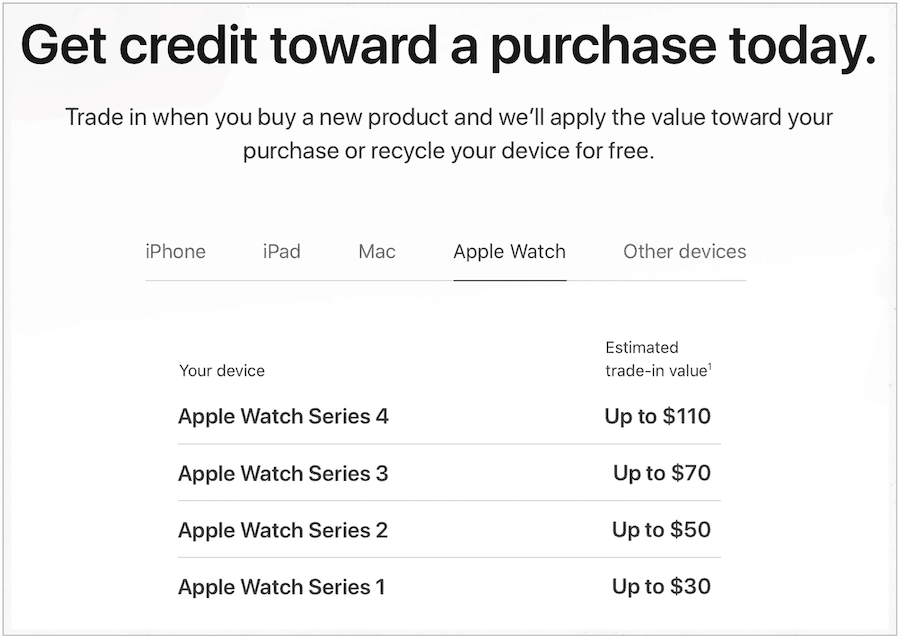 सेब के माध्यम से एप्पल घड़ी बेचते हैं
