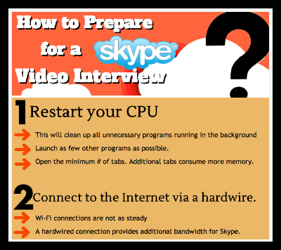 कैसे एक स्काइप साक्षात्कार के लिए तैयार करने के लिए