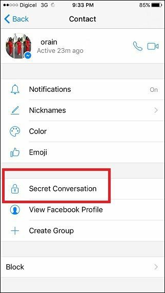 फेसबुक मैसेंजर सीक्रेट कन्वर्सेशन: iOS, एंड्रॉइड और WP पर एंड-टू-एंड एनक्रिप्टेड मैसेज कैसे भेजें