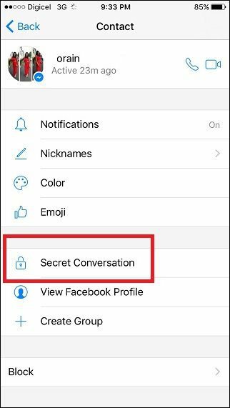 फेसबुक मैसेंजर सीक्रेट कन्वर्सेशन: iOS, एंड्रॉइड और WP डिवाइसेज से एंड-टू-एंड एनक्रिप्टेड मैसेज कैसे भेजें