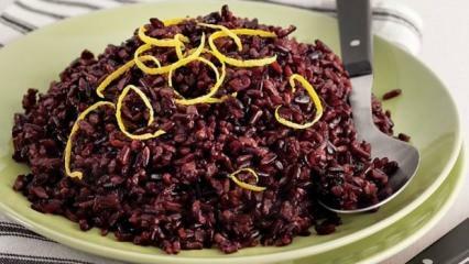 काला चावल क्या है और काले चावल से पुलाव कैसे बनाये? काले चावल पकाने की तकनीक