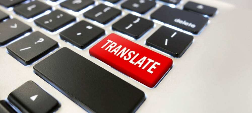माइक्रोसॉफ्ट आउटलुक में आने वाले ईमेल का अनुवाद कैसे करें