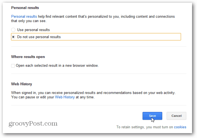 Google Plus आपकी दुनिया: Google खोज में Google+ फ़ीड परिणामों का ऑप्ट आउट