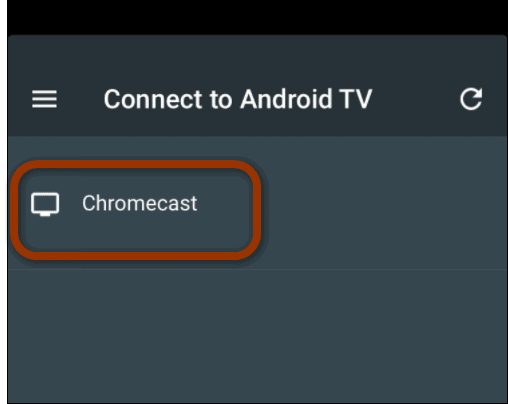 Chromecast से कनेक्ट करें