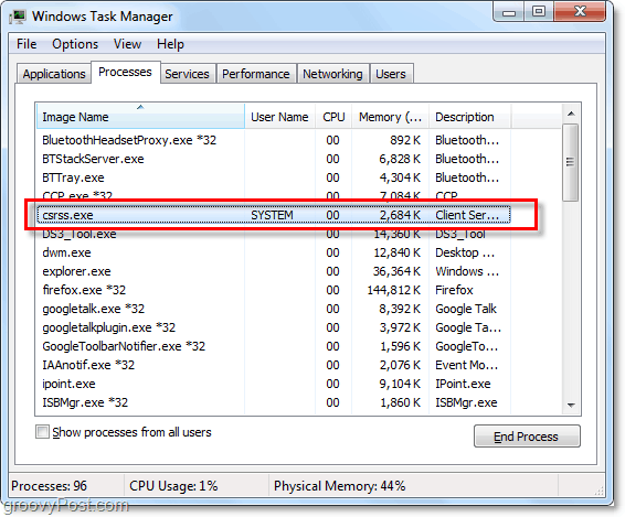 Csrss.exe क्या है और क्या यह वायरस या वायरस से सुरक्षित है?