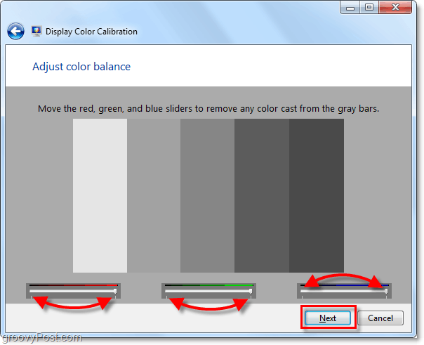 विंडोज -7 के स्क्रीन कलर को dccw.exe का उपयोग कैसे-कैसे करें