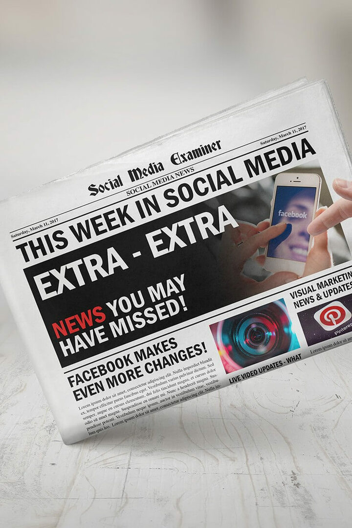 फेसबुक मैसेंजर डे रोल्स आउट ग्लोबली: सोशल मीडिया में इस सप्ताह: सोशल मीडिया परीक्षक