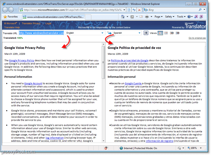 Microsoft Office 2010 दस्तावेज़ों में पाठ का अनुवाद कैसे करें
