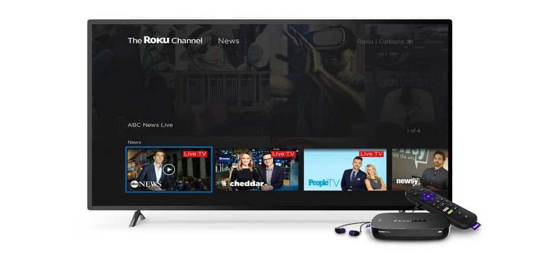 Roku चैनल ABC, Cheddar, PeopleTV और अधिक से नि: शुल्क लाइव समाचार जोड़ता है