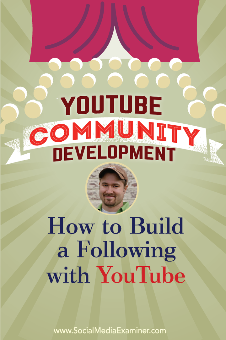 YouTube सामुदायिक विकास: YouTube के साथ अनुसरण कैसे करें: सामाजिक मीडिया परीक्षक