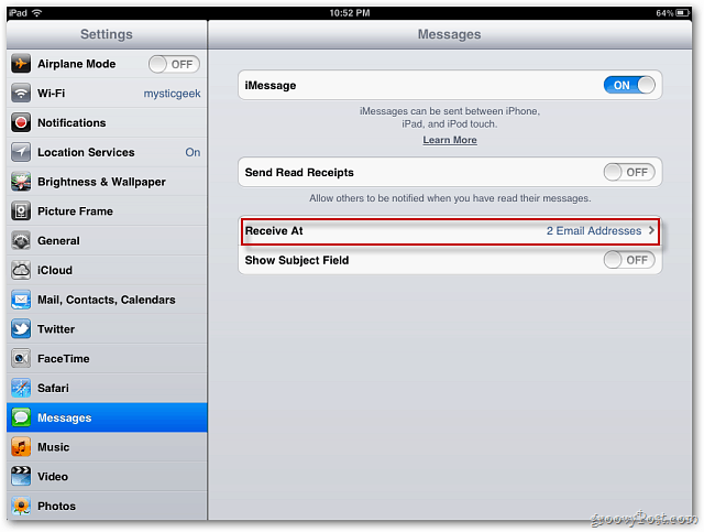Apple iOS 5: iPhone और iPad के बीच iMessages सिंक किए गए रखें