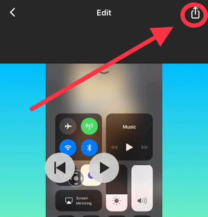 अपने वीडियो को संसाधित करते समय InShot ऐप को खुला रखें।