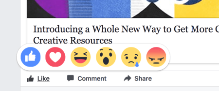 फेसबुक प्रतिक्रियाएं आपकी सामग्री रैंकिंग को पसंद से थोड़ा अधिक प्रभावित करती हैं।