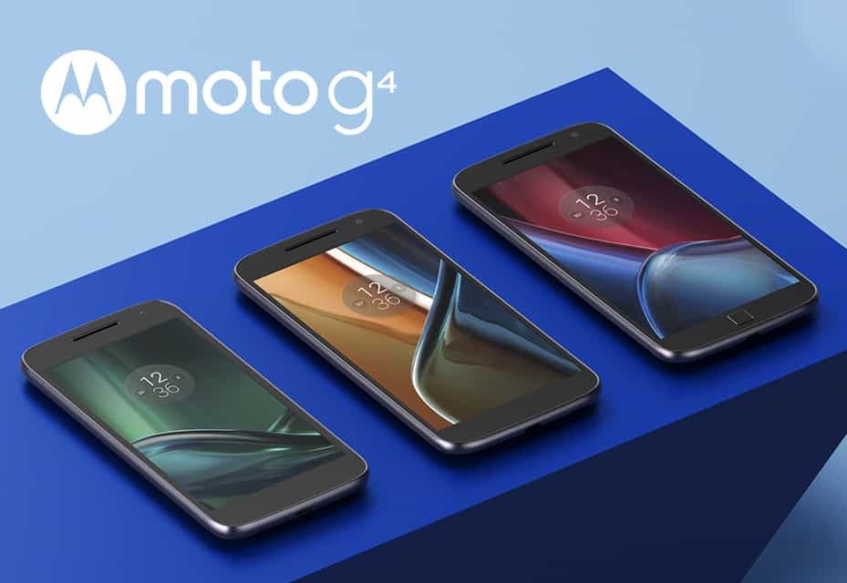 मोटोरोला ने तीन नए मोटो जी 4 स्मार्टफोन की घोषणा की