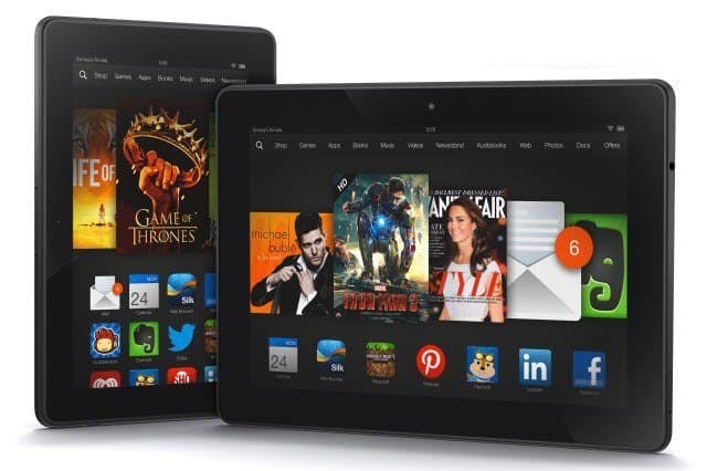 Amazon Kindle Fire HDX परिवार