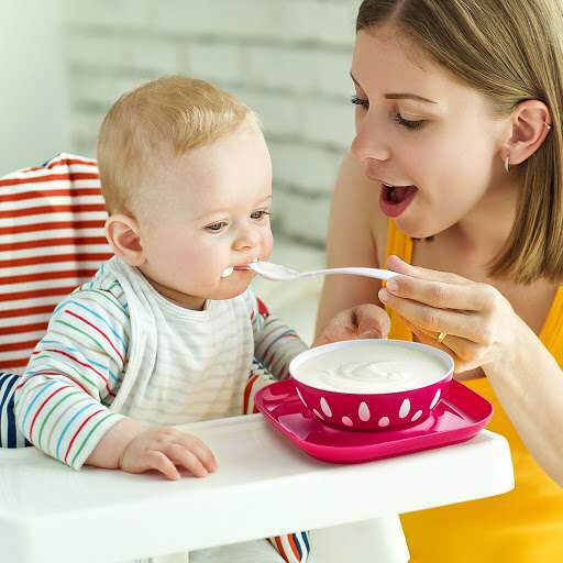 शिशुओं में वजन बढ़ाने के लिए खाद्य नुस्खा