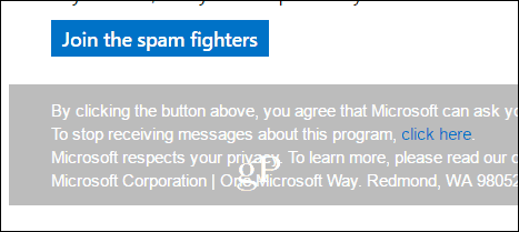 Microsoft Outlook उपयोगकर्ताओं को स्पैम के खिलाफ लड़ाई में शामिल होना चाहता है