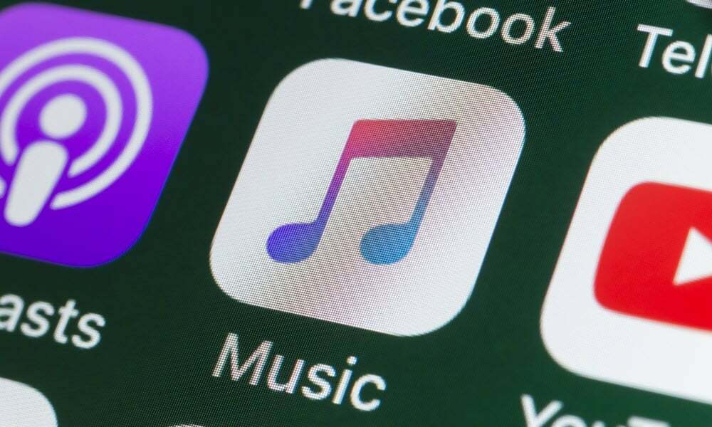 एप्पल संगीत विशेष रुप से प्रदर्शित