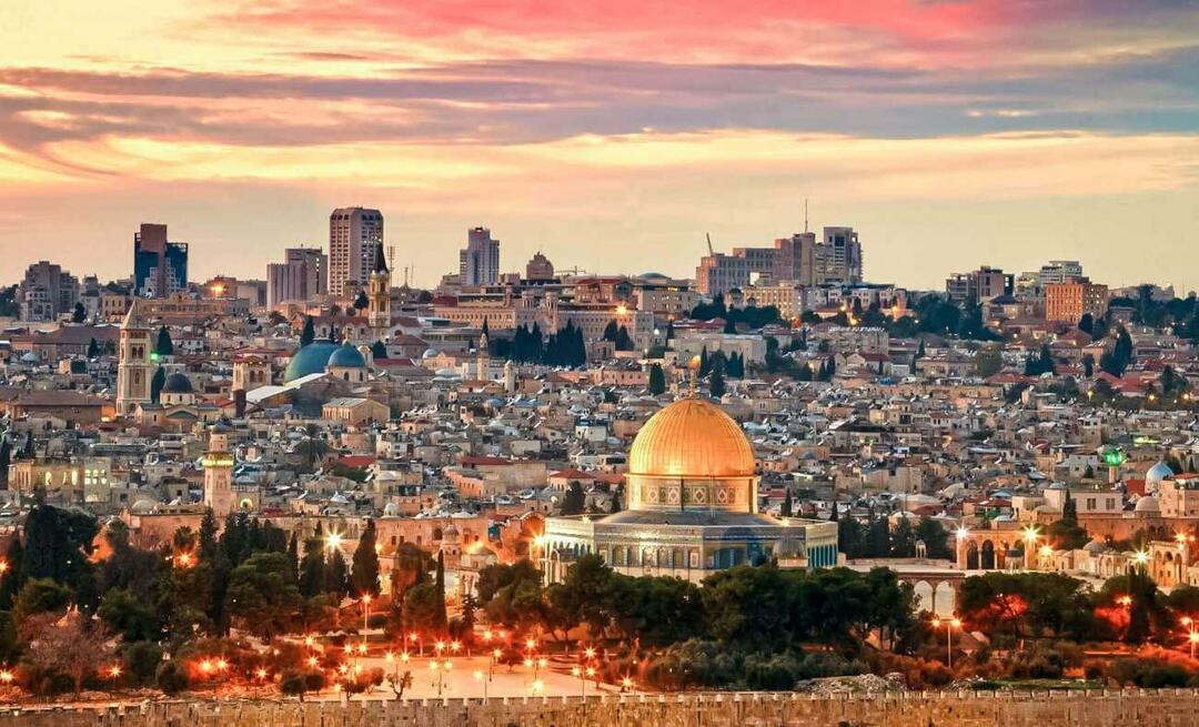 यरूशलेम का इतिहास. मुसलमानों के लिए यरूशलेम इतना महत्वपूर्ण क्यों है?
